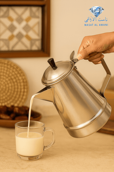 غلاية الحليب والقهوة
