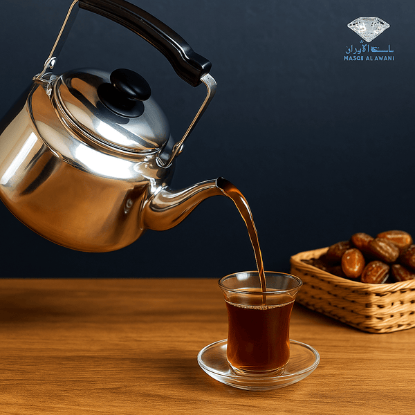 إبريق شاي ستانلس ستيل فاخر – متوفر بأحجام متعددة للاستخدام المنزلي والرحلات